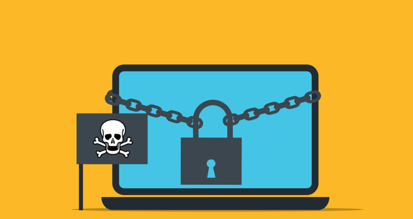 Free malware ransomware scam vector