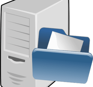 Free computer file network vector