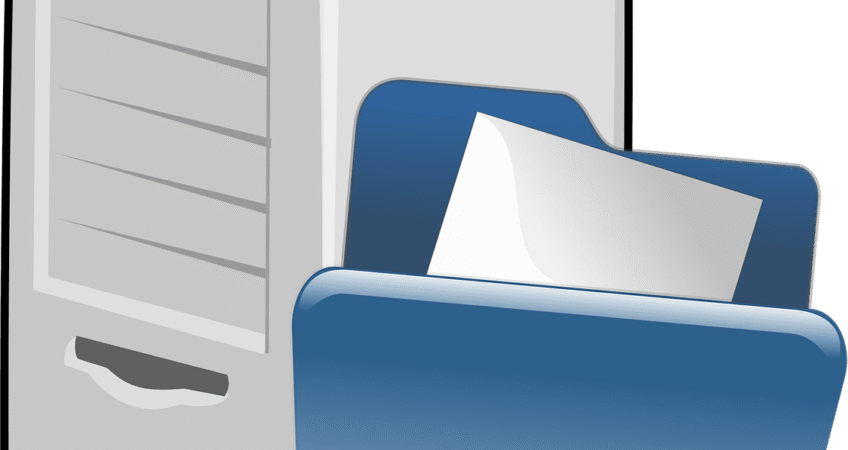 Free computer file network vector