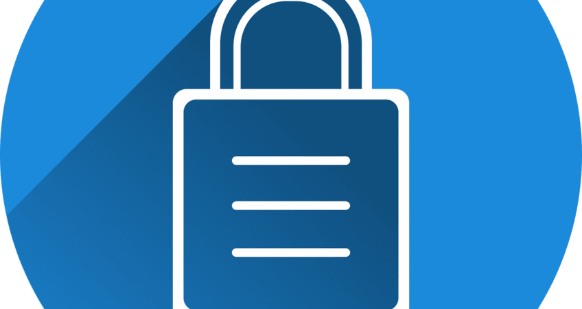 Free castle security locked vector