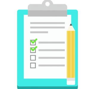 Free list notes icon illustration