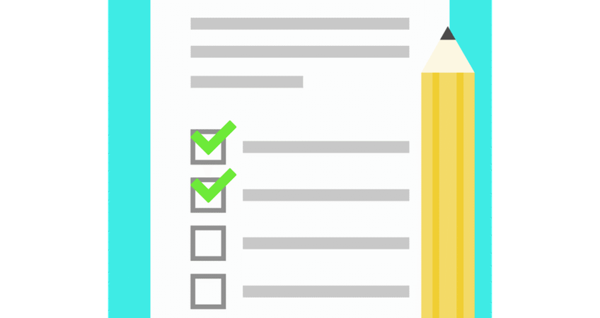 Free list notes icon illustration