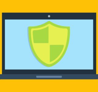 Free antivirus security privacy illustration