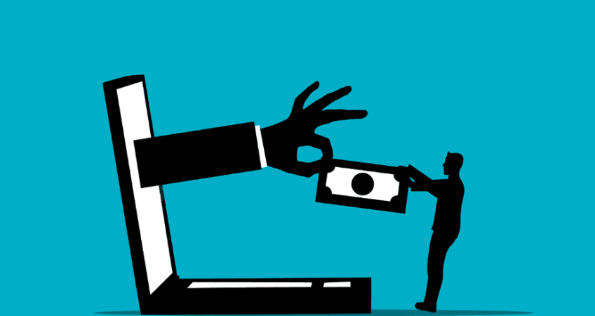 Free scam phishing fraud vector