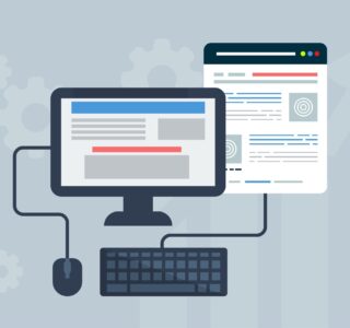 Free web design user interface website illustration